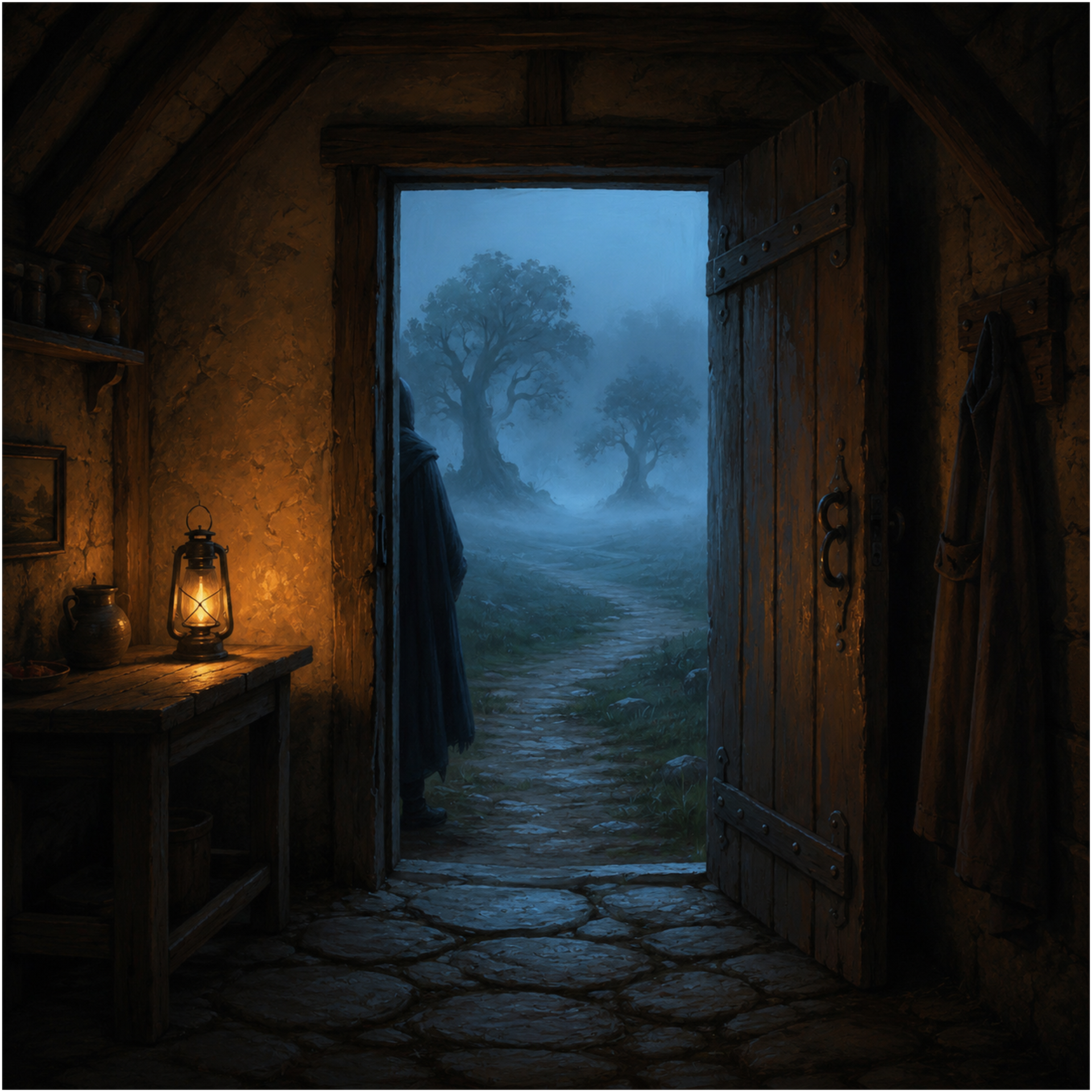 The Stranger at the Door cover art